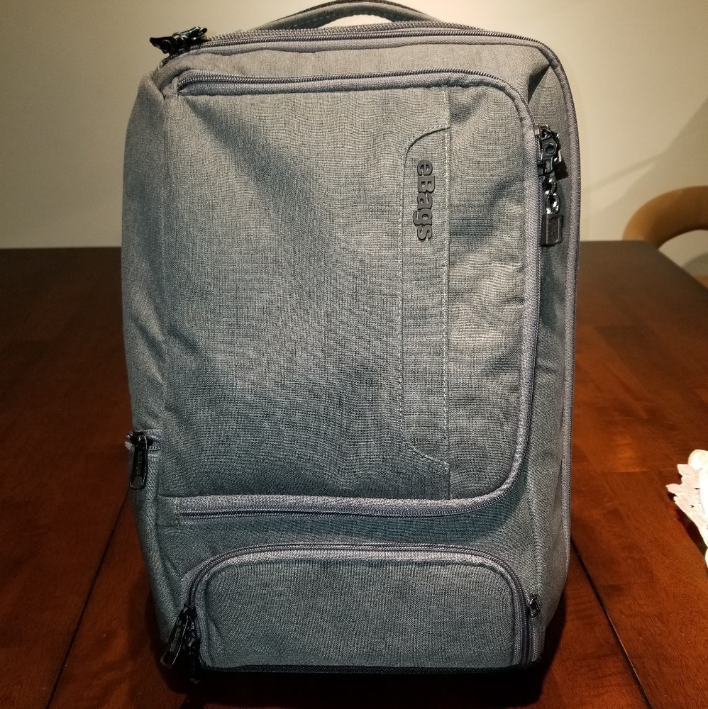 Ebags professional slim laptop bag heather graphit